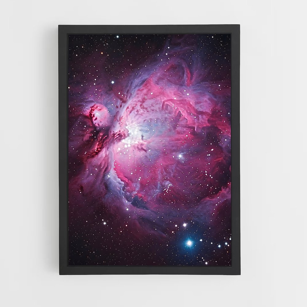 Poster Nebulae Mystique – affiche Nébuleuses (vue 2)